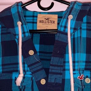 Men’s Hollister Button Down Hoodie